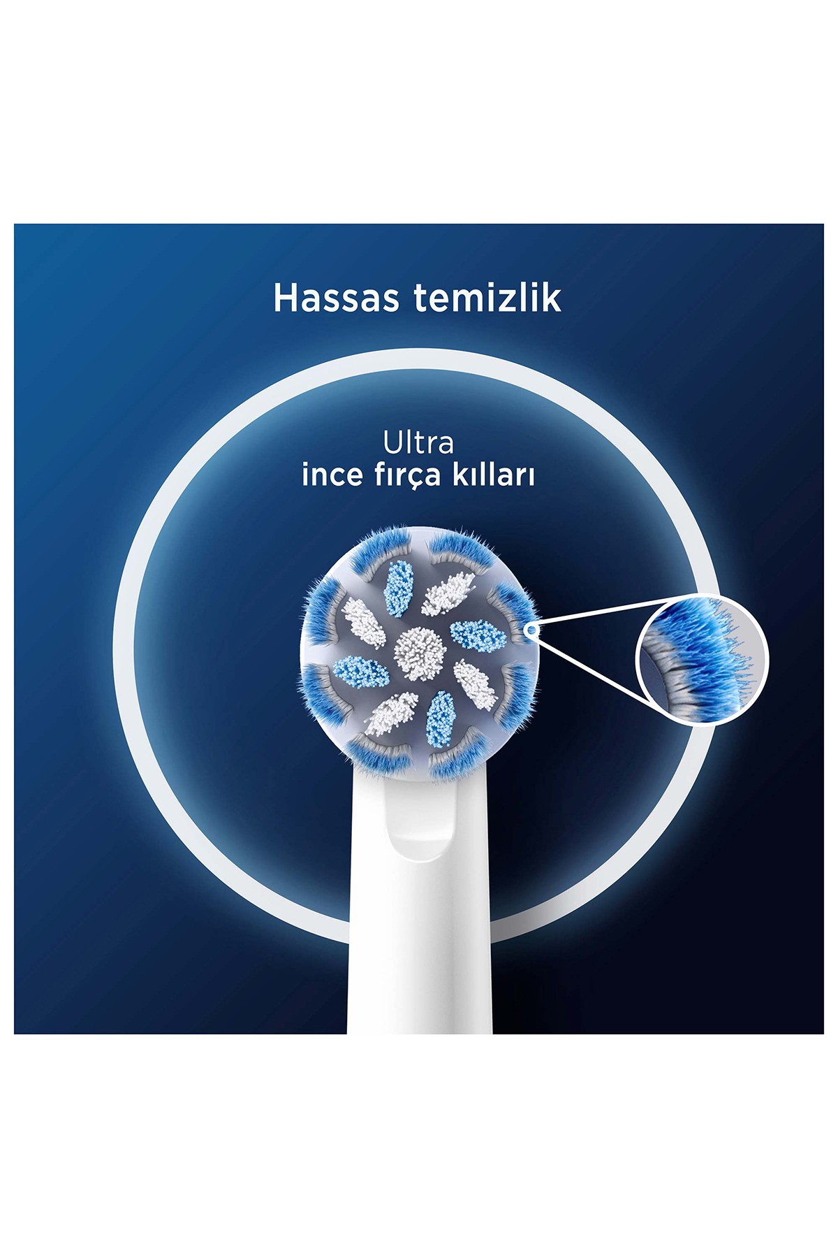 Oral B Sensitive Clean sarjlı Diş Fırçası Yedek Başlığı 2'li ( 6131 )