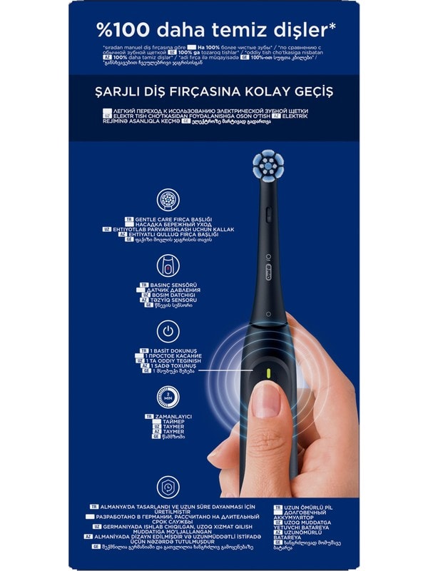OB ŞARJLI İO2 SERİES BLACK 3233