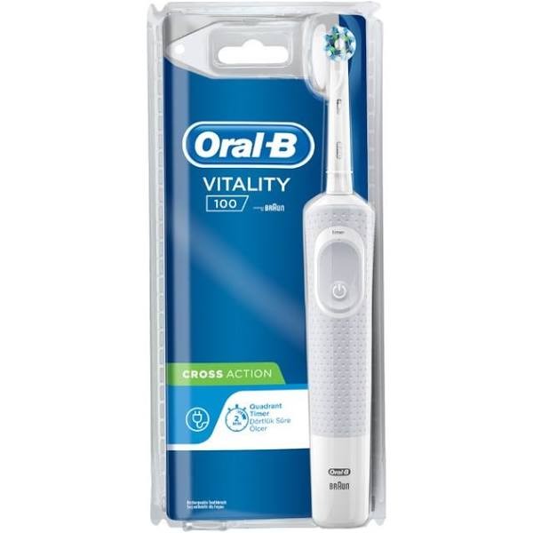 Oral-B D100 Vitality Cross Action Şarjlı Diş Fırçası