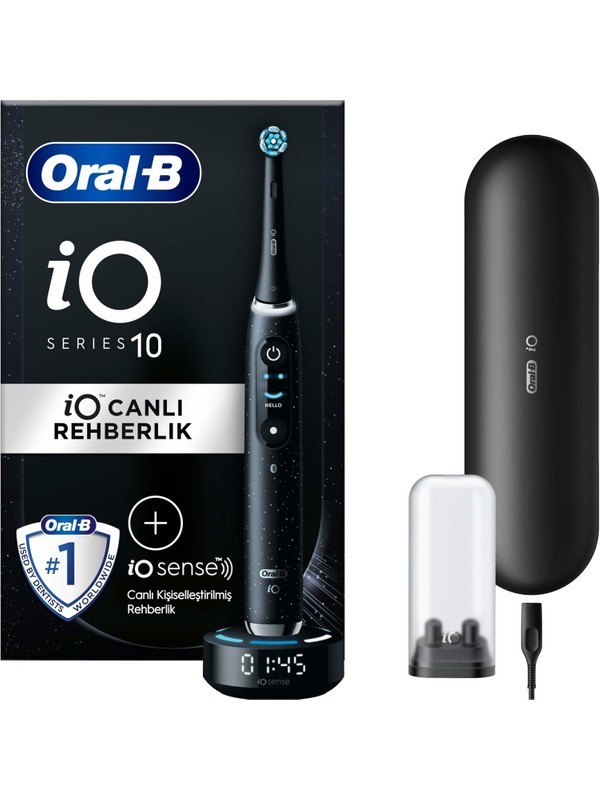 ORAL B ŞARJLI İO10 SERİES SİYAH ( 9868 )