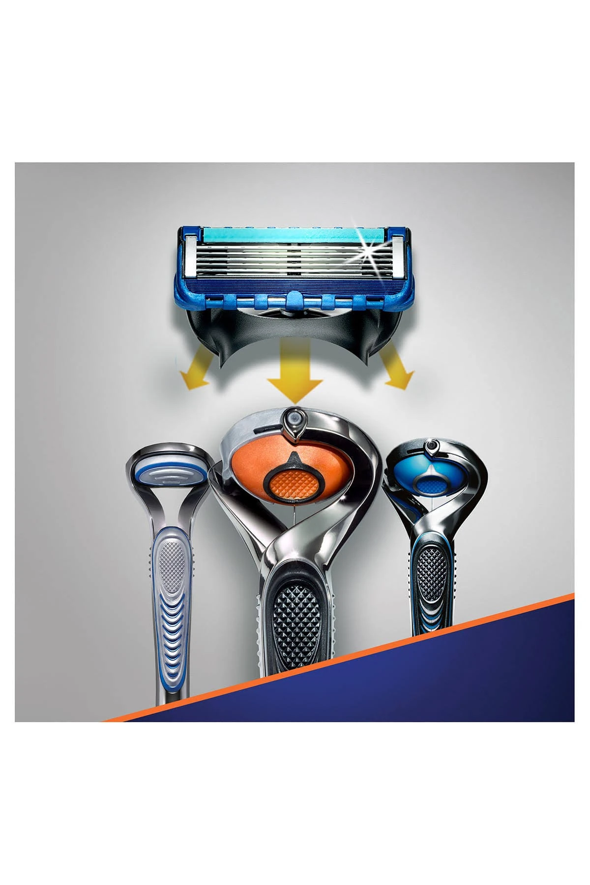 Gillette Fusion Proglide Yedek 4\'lü