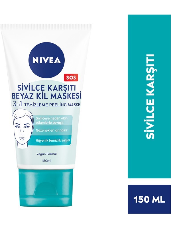 NİV.BEYAZ KİL MASKESİ 150ML 3703