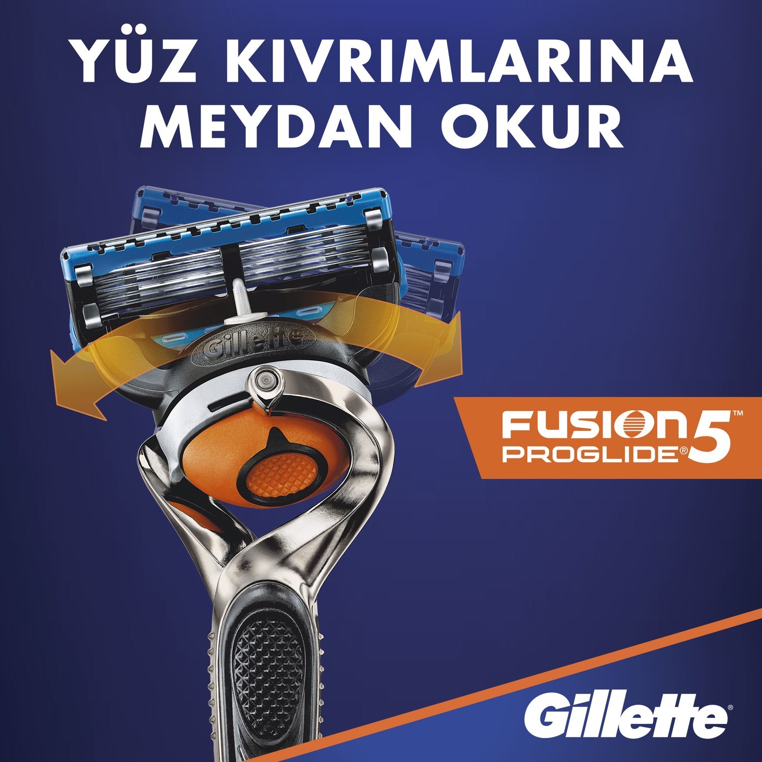 Gillette Fusion Proglide Yedek Tıraş Bıçağı 2\'li