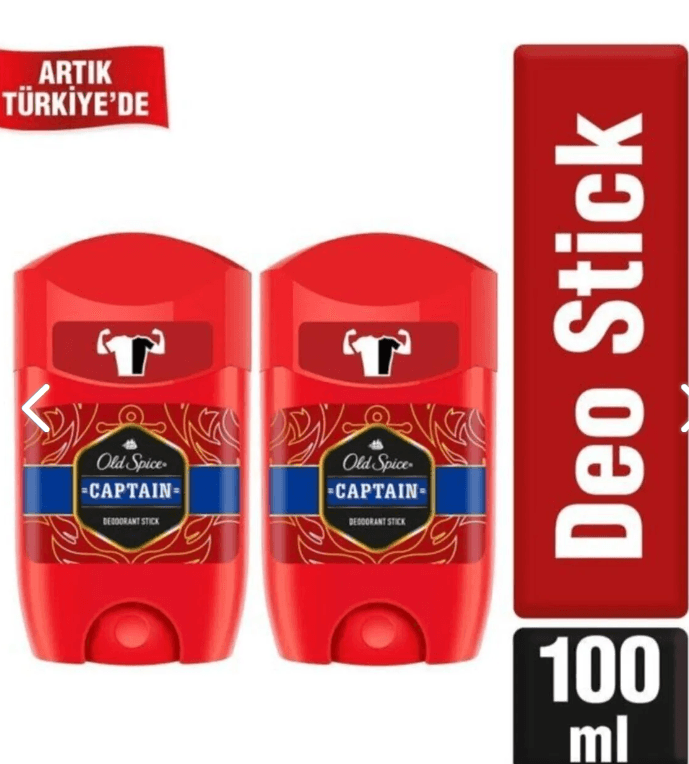 Old Spice Deo Stick 50 ml Captain X 2 Adet