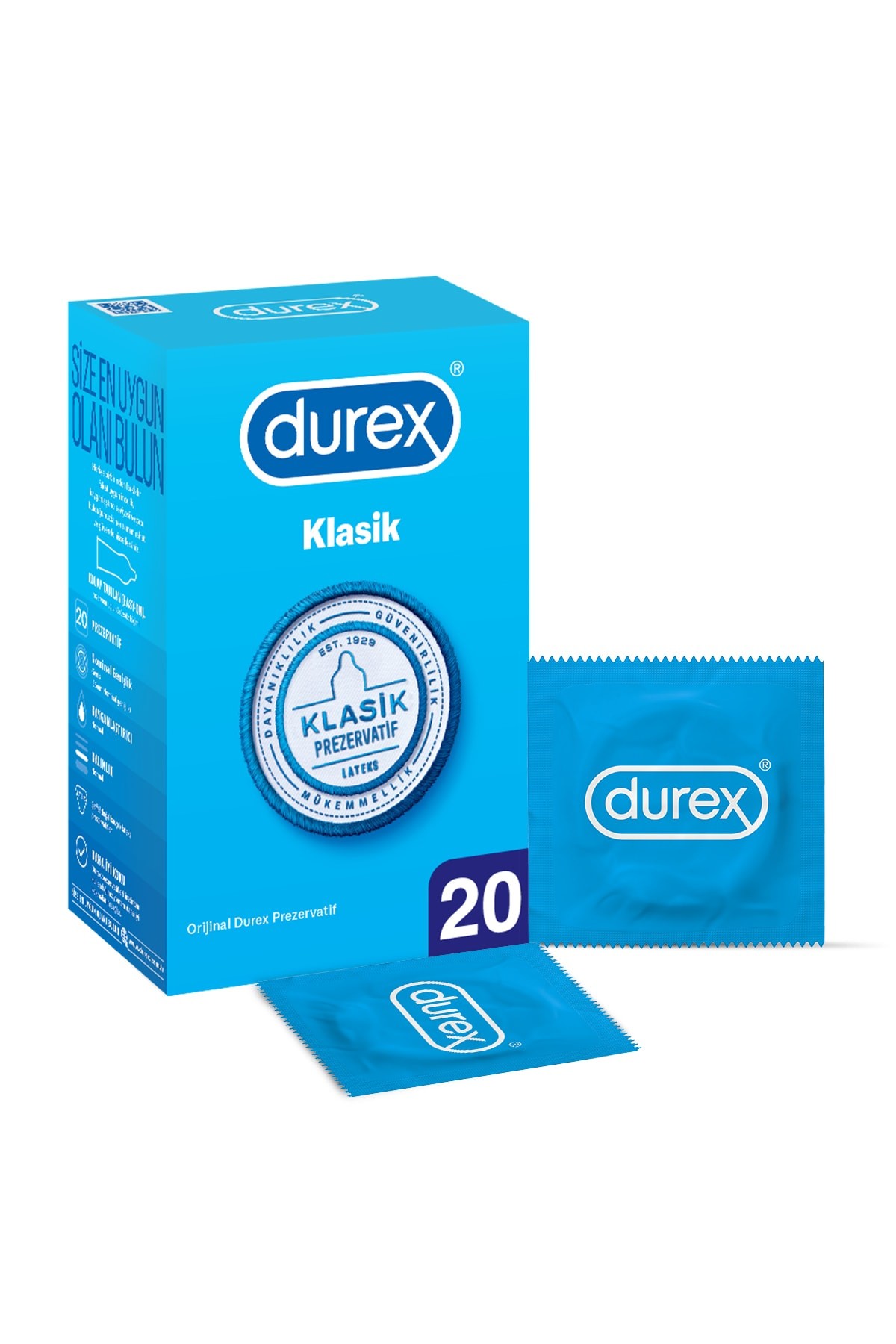 DUREX KLASİK 20Lİ