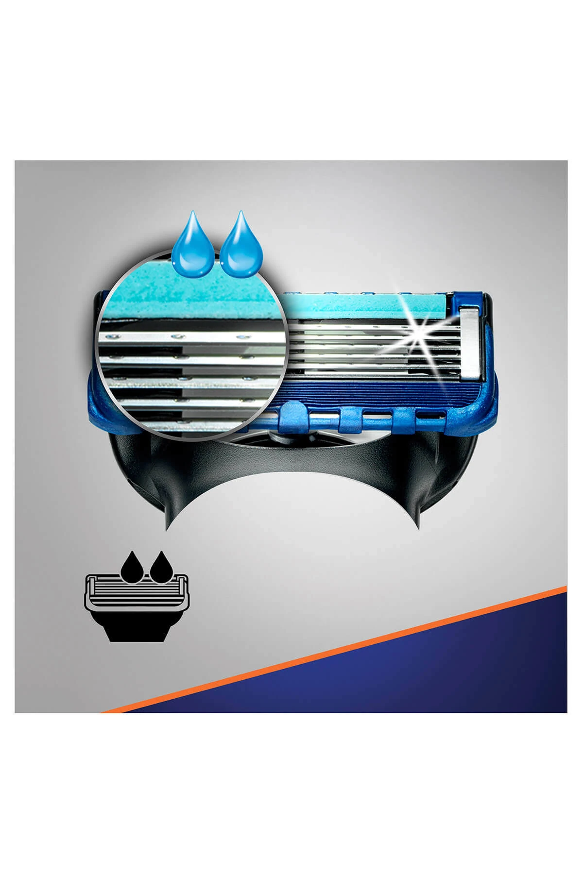 Gillette Fusion Proglide Yedek 4\'lü