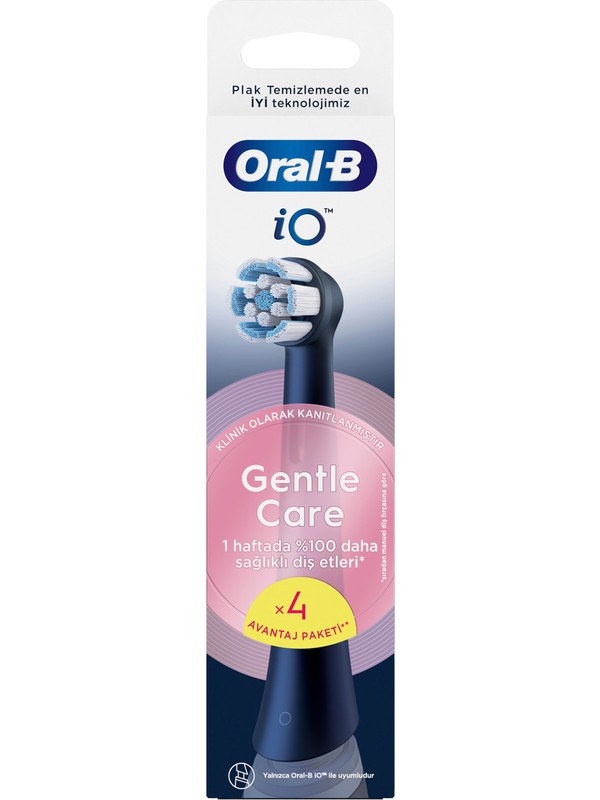 OB YEDEK BAŞLIK İO SENS.BLACK 4LÜ 8684
