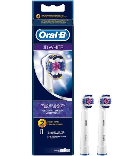 Oral B 3d White Diş Fırçası Yedek Başlığı 2 Lİ