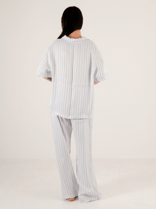 Serena Bold Kalın Çizgili Pijama Takımı