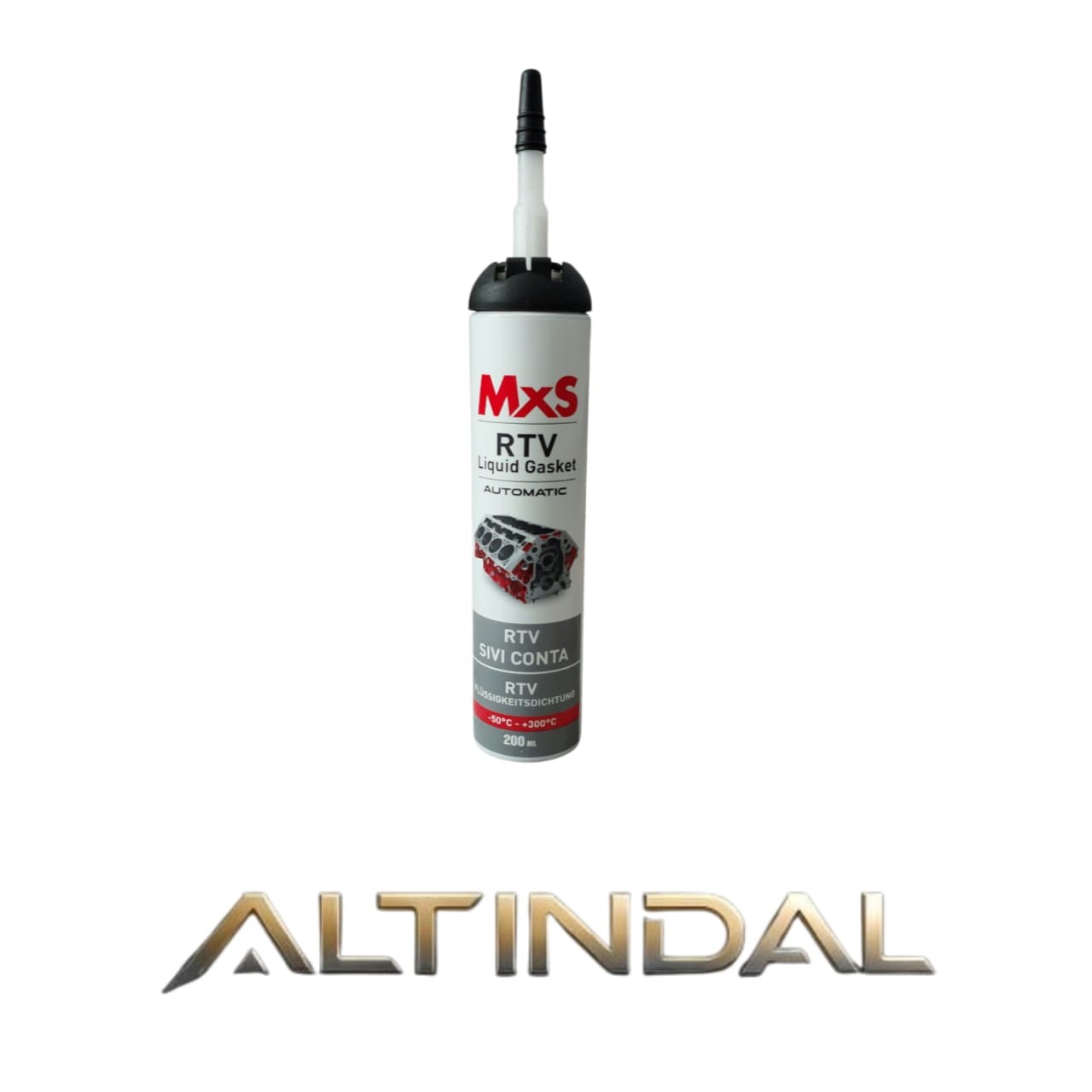 Sıvı Conta MxS Plastik Mandallı 200 ML GRİ