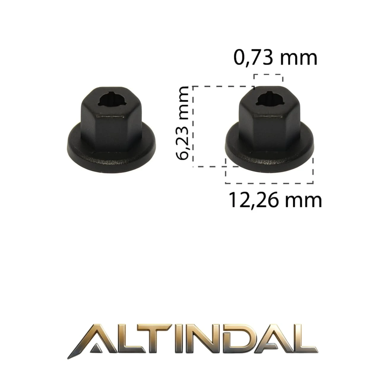 Somun Pls 20mm h10 sw10 90413589 180942 90127883 Opel VW BMW Mini Ford