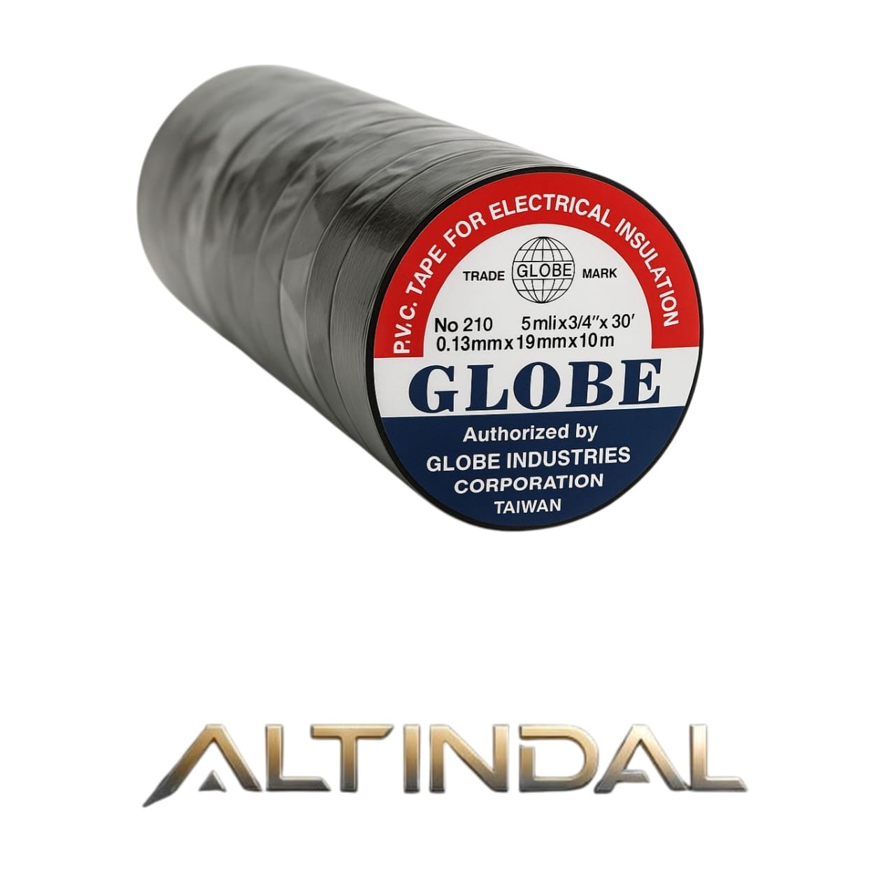 Bant İzole Siyah 19mmx9,15mt Globe 