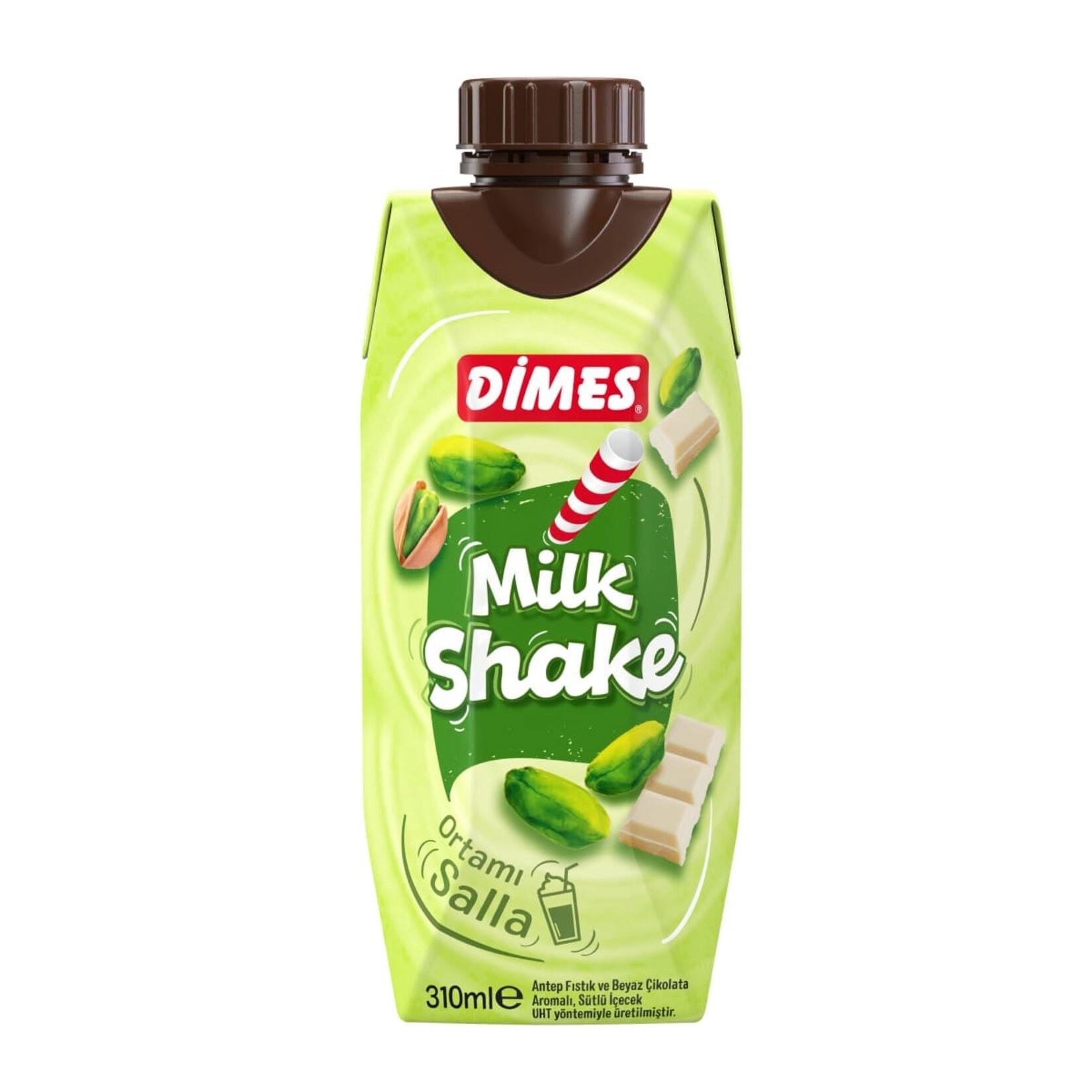 DİMES MİLK SHAKE ANTEP FISTIKLI NET:310ML