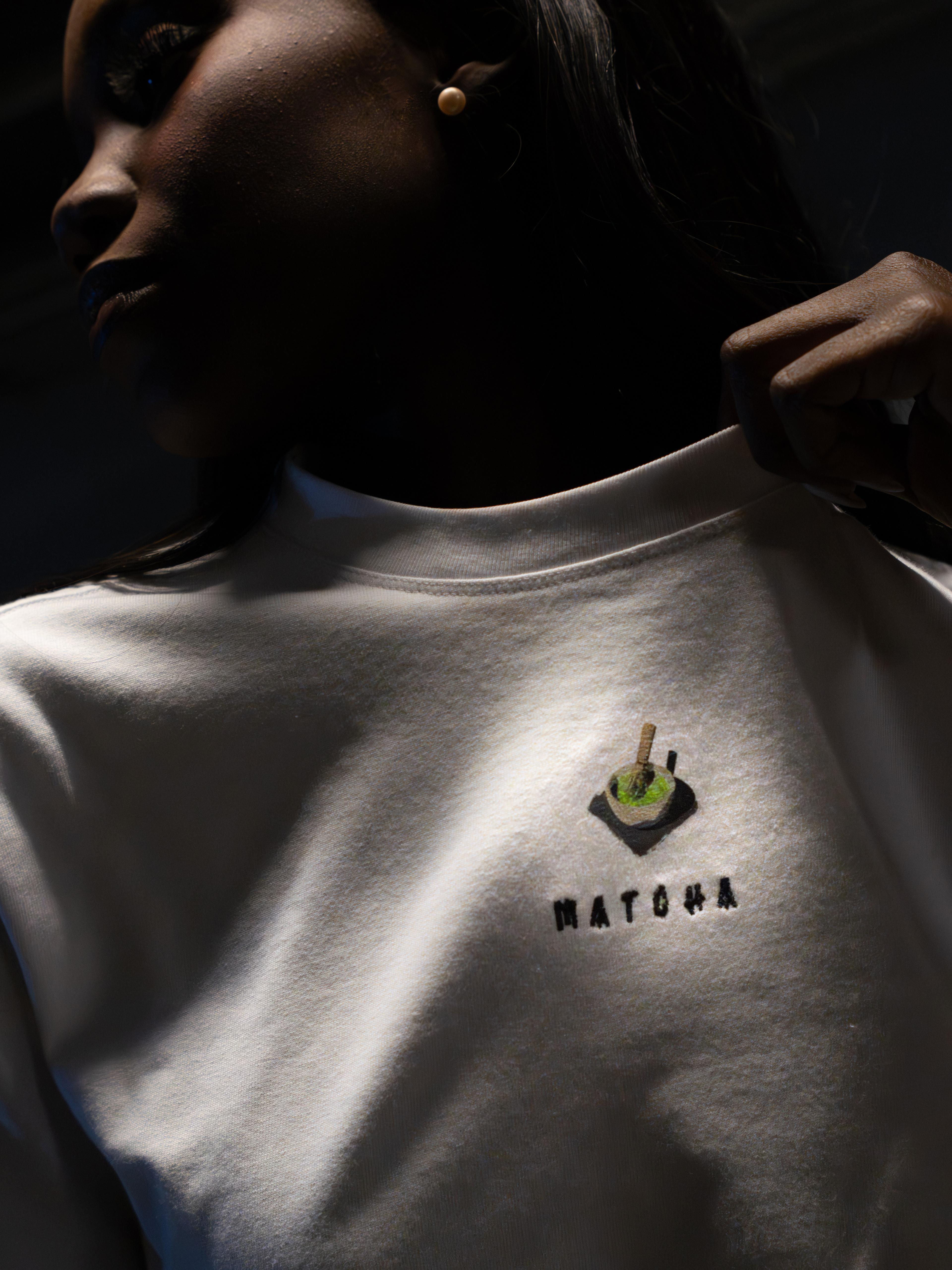 MATCHA OVERSIZE CROP