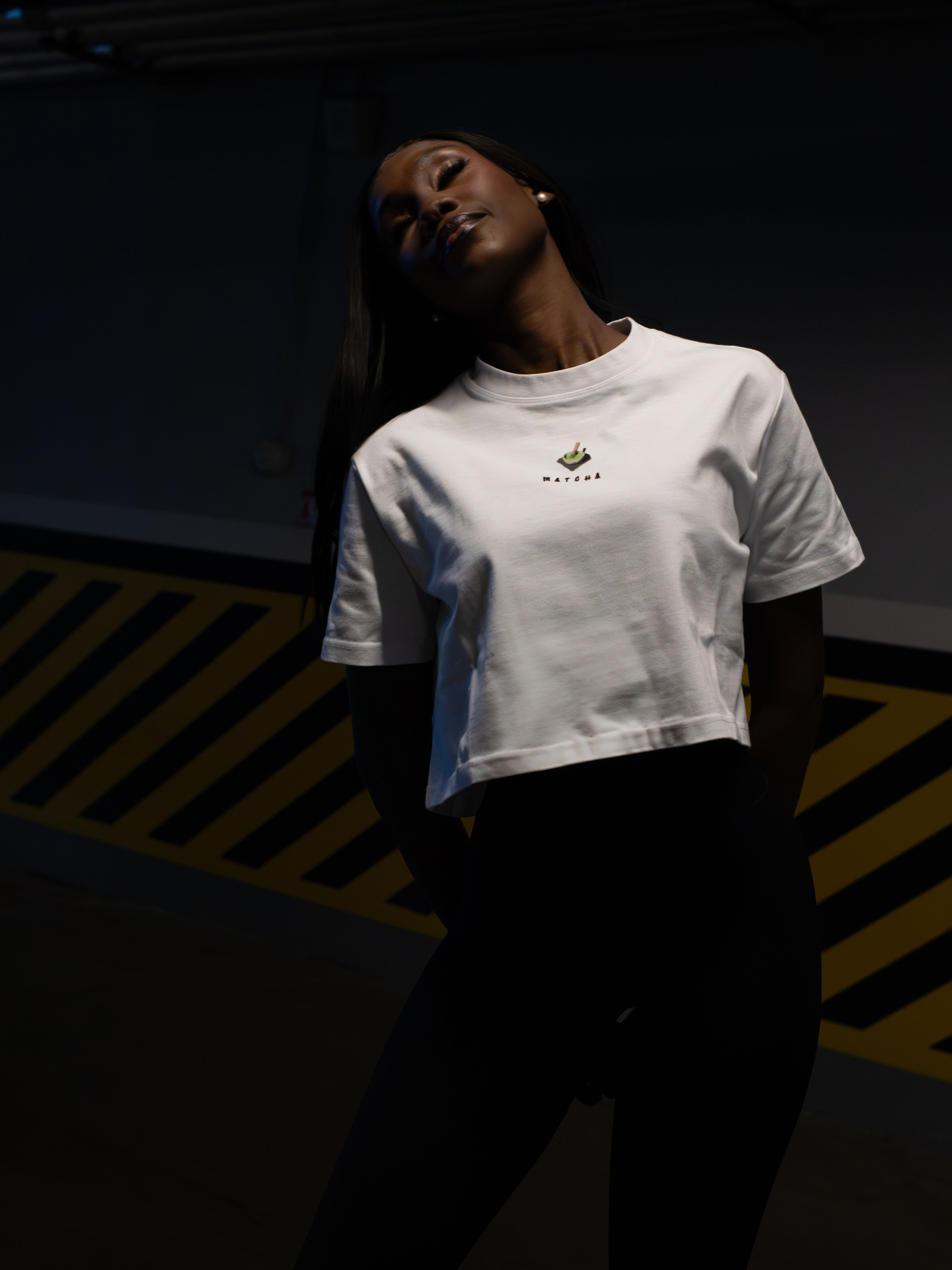 MATCHA OVERSIZE CROP