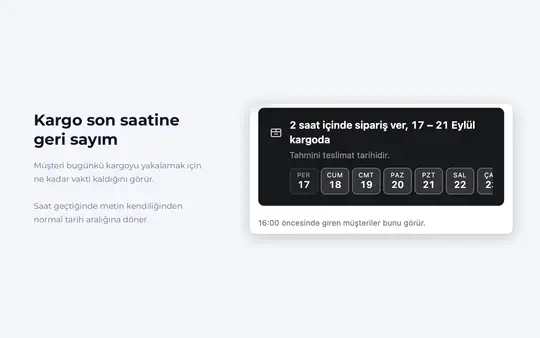 Teslimat Tarihi by Keskin Digital ekran görüntüsü 2