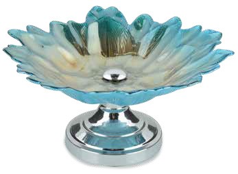 Hortensia Glass Presentation Bowl