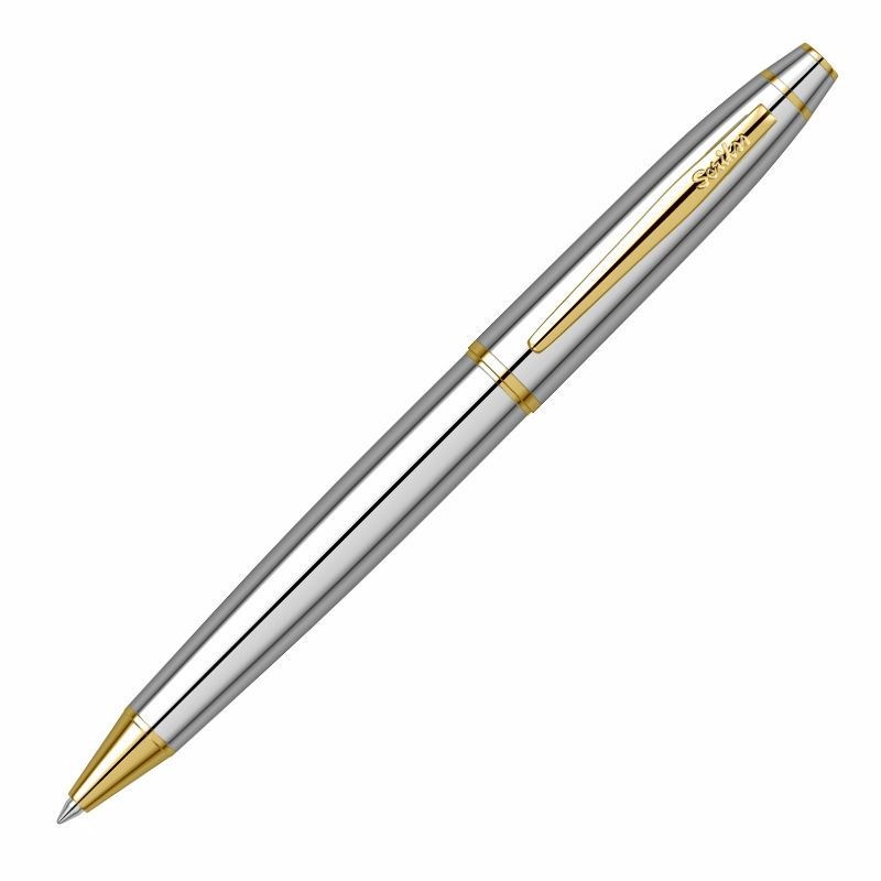 Scrikss 35 Gold Chrome Ballpoint Pen