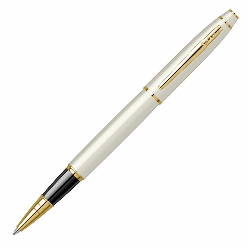 Scrikss 35 White Gold Rollerball Pen