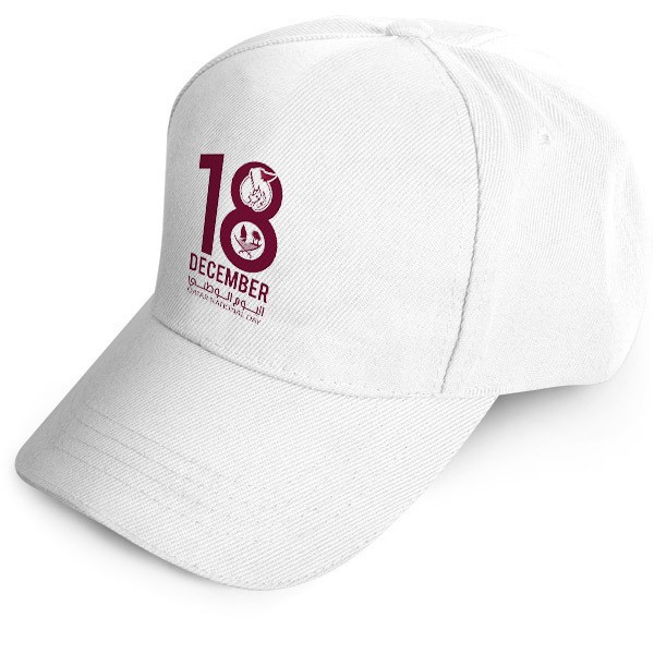 Logo Printed White Hat