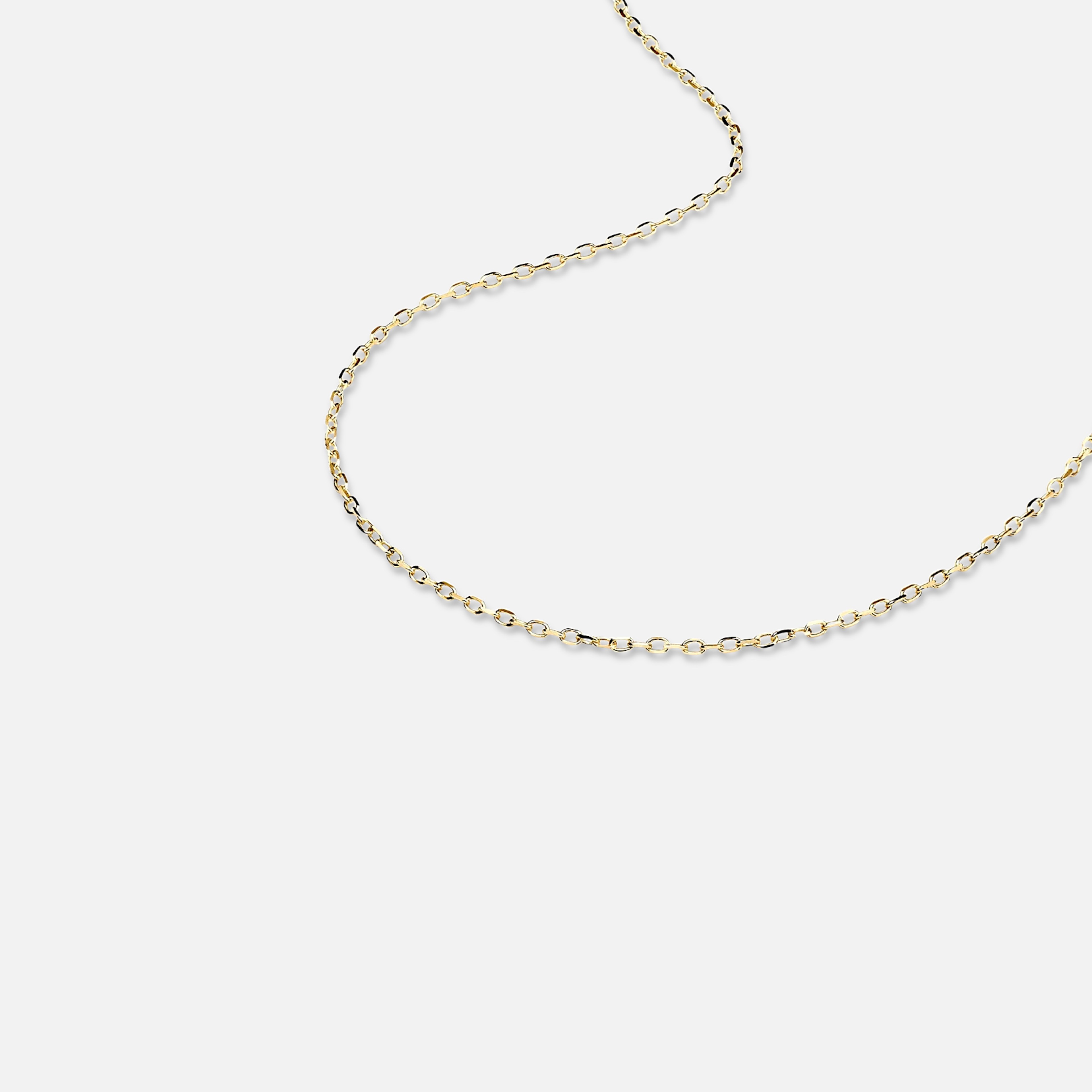 soft cable chain necklace
