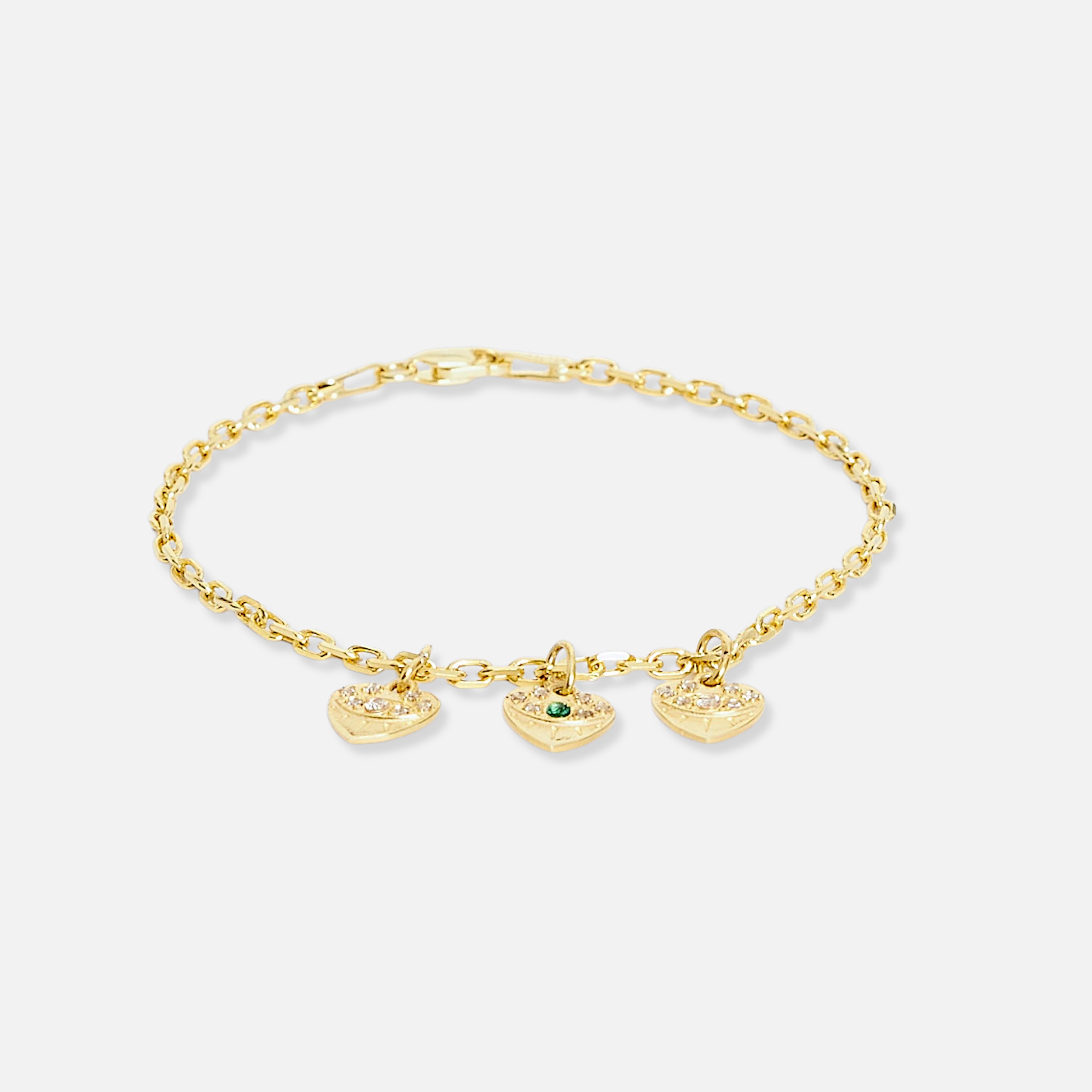 high on beat triple bracelet