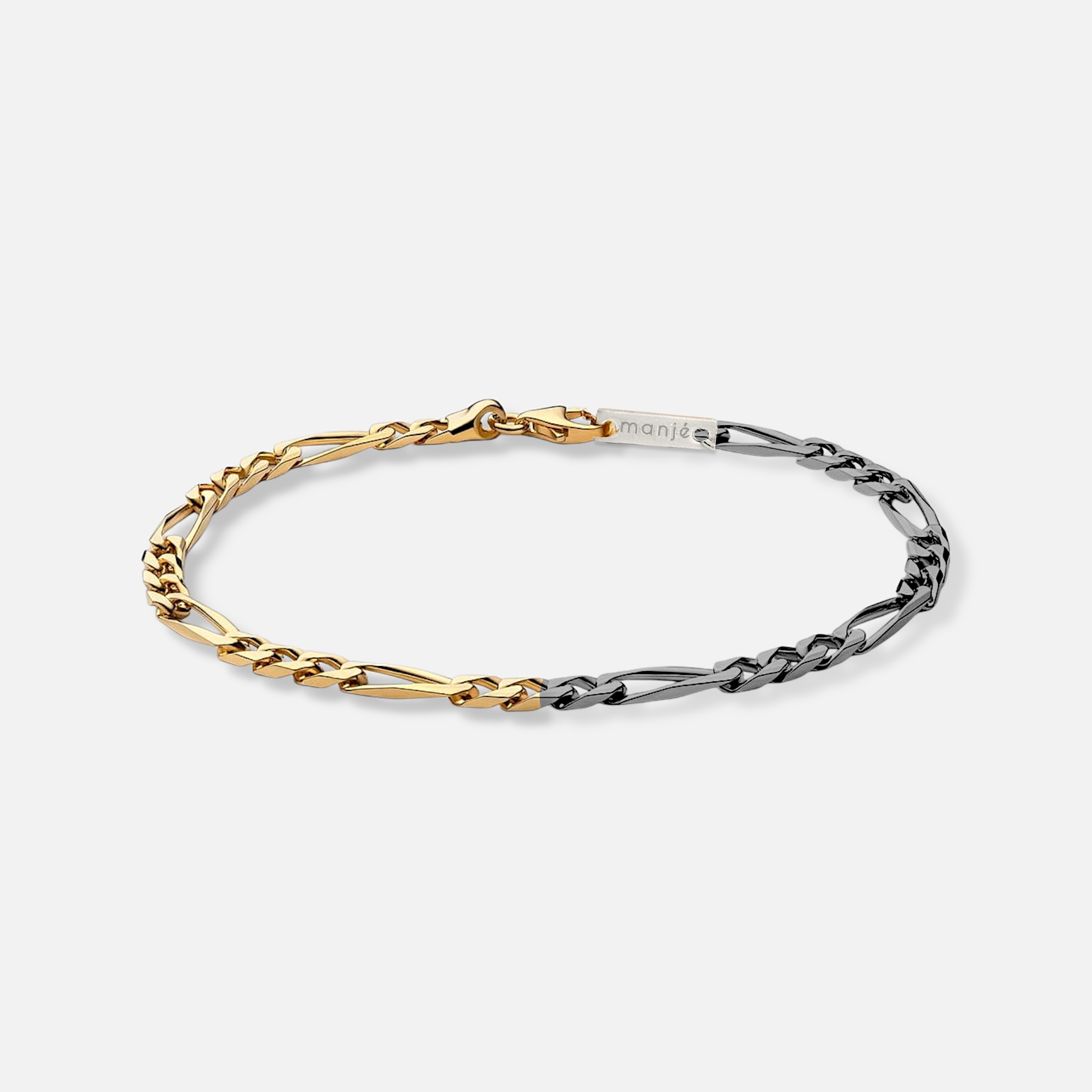 3mm figaro chain bracelet