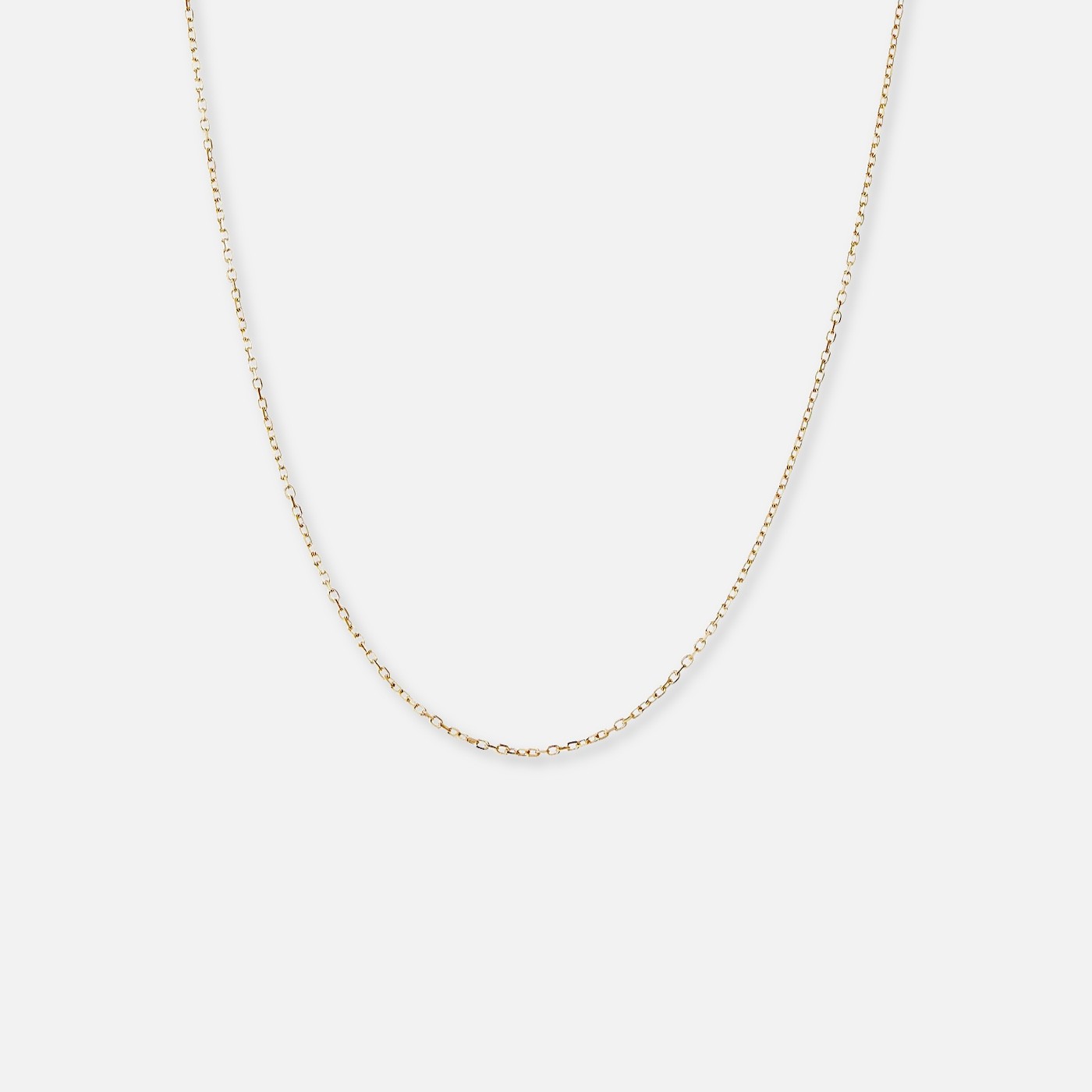 soft cable chain necklace