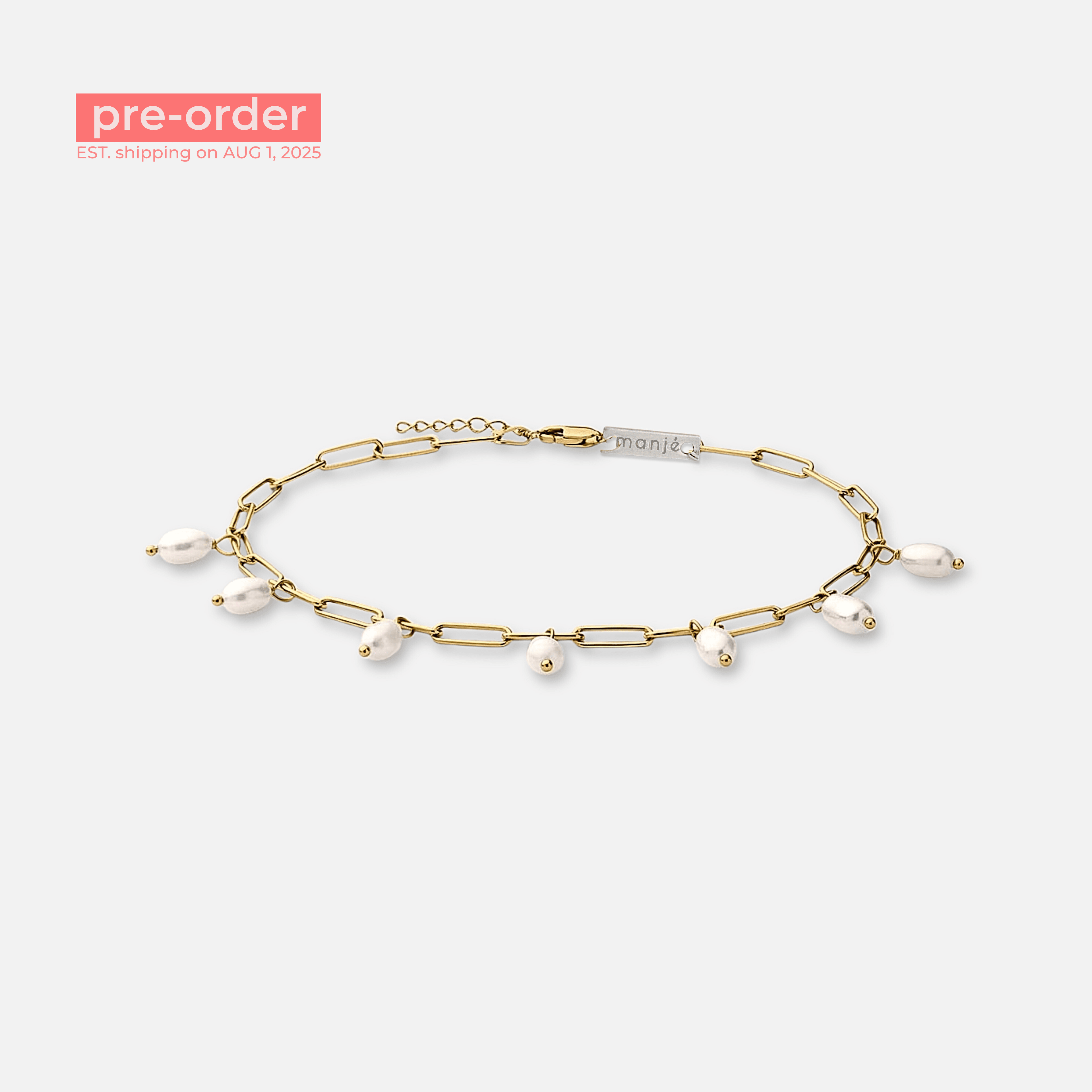 dél mar pearl anklet