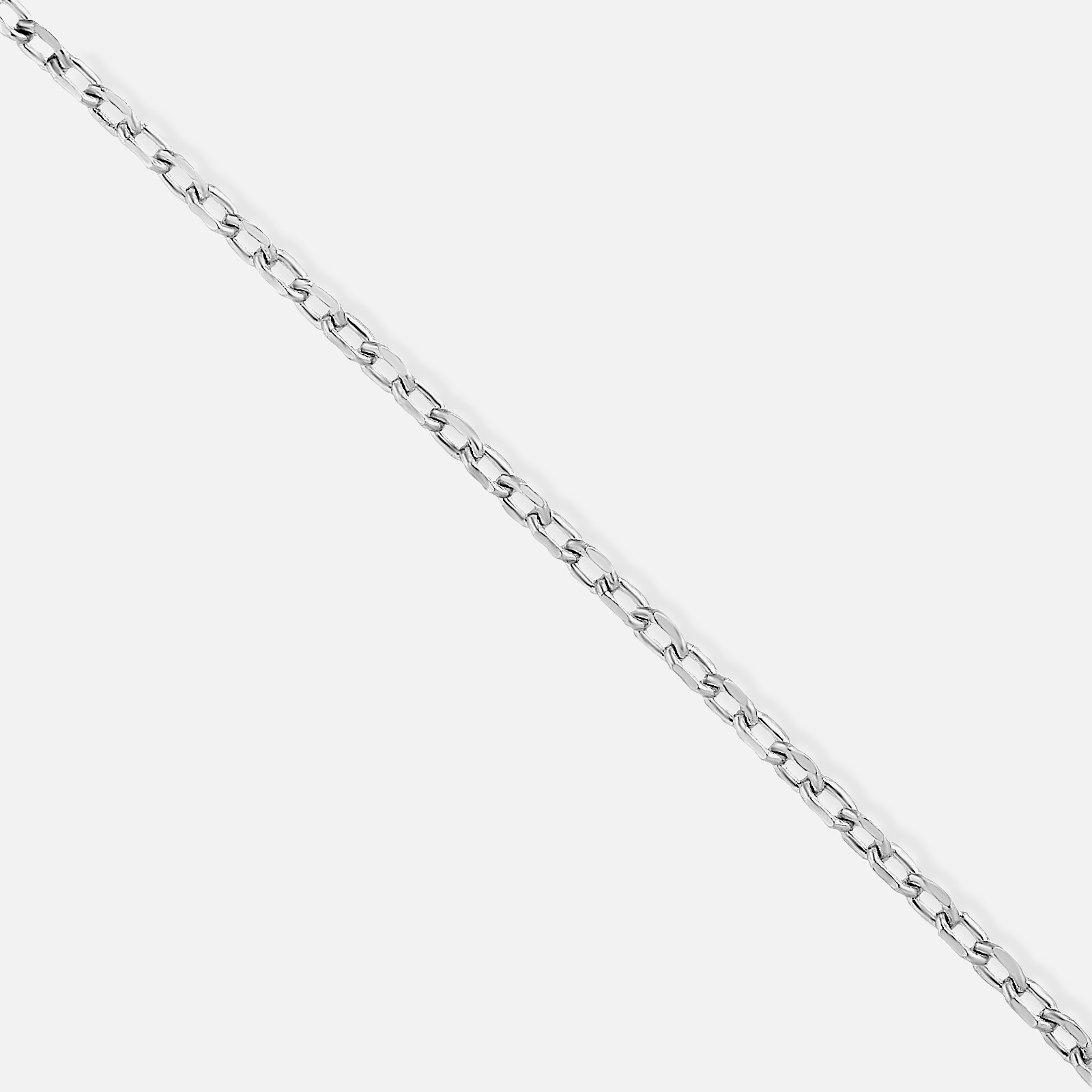 soft cable chain necklace - gümüş