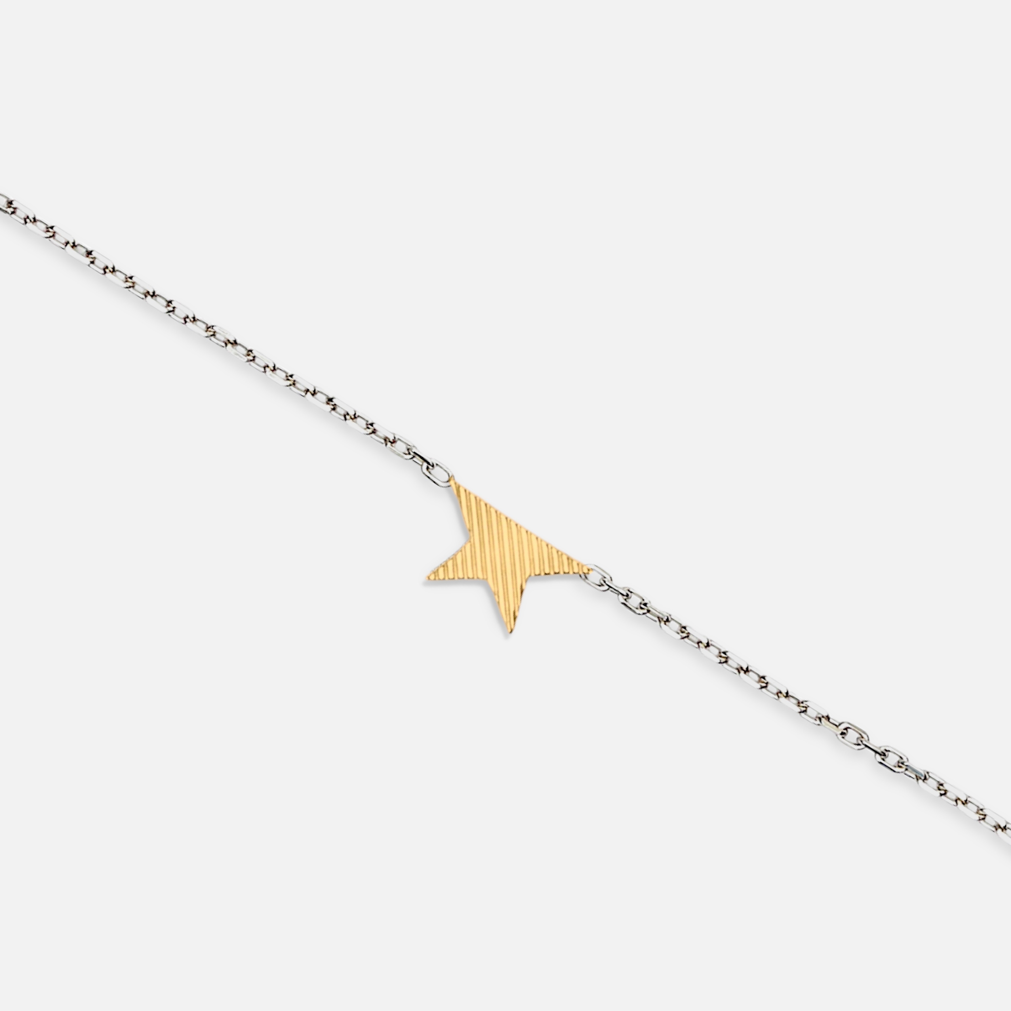 undone bracelet - gold & silver