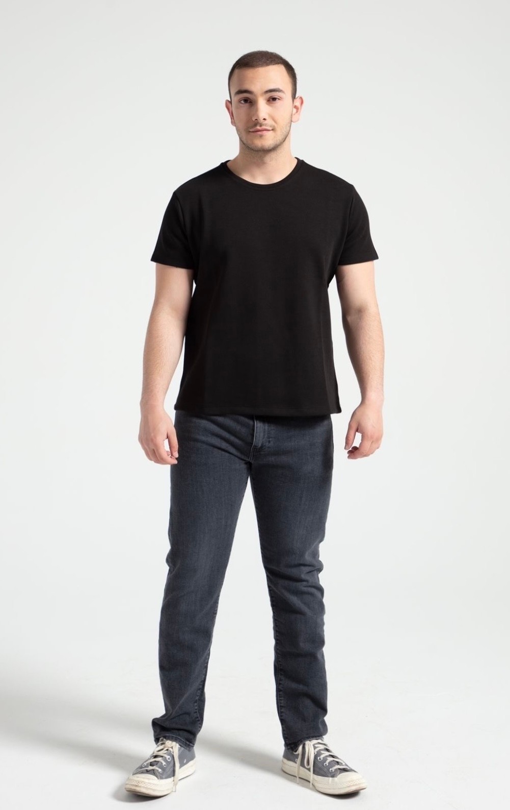 Timeless Basic Erkek Siyah T-shirt