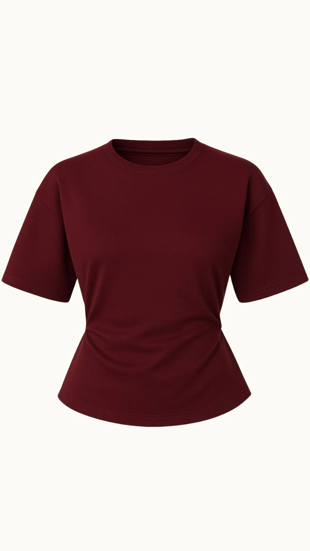 Backstage Top - Bordo