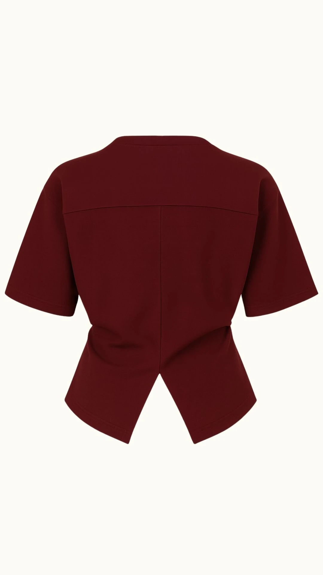 Backstage Top - Bordo