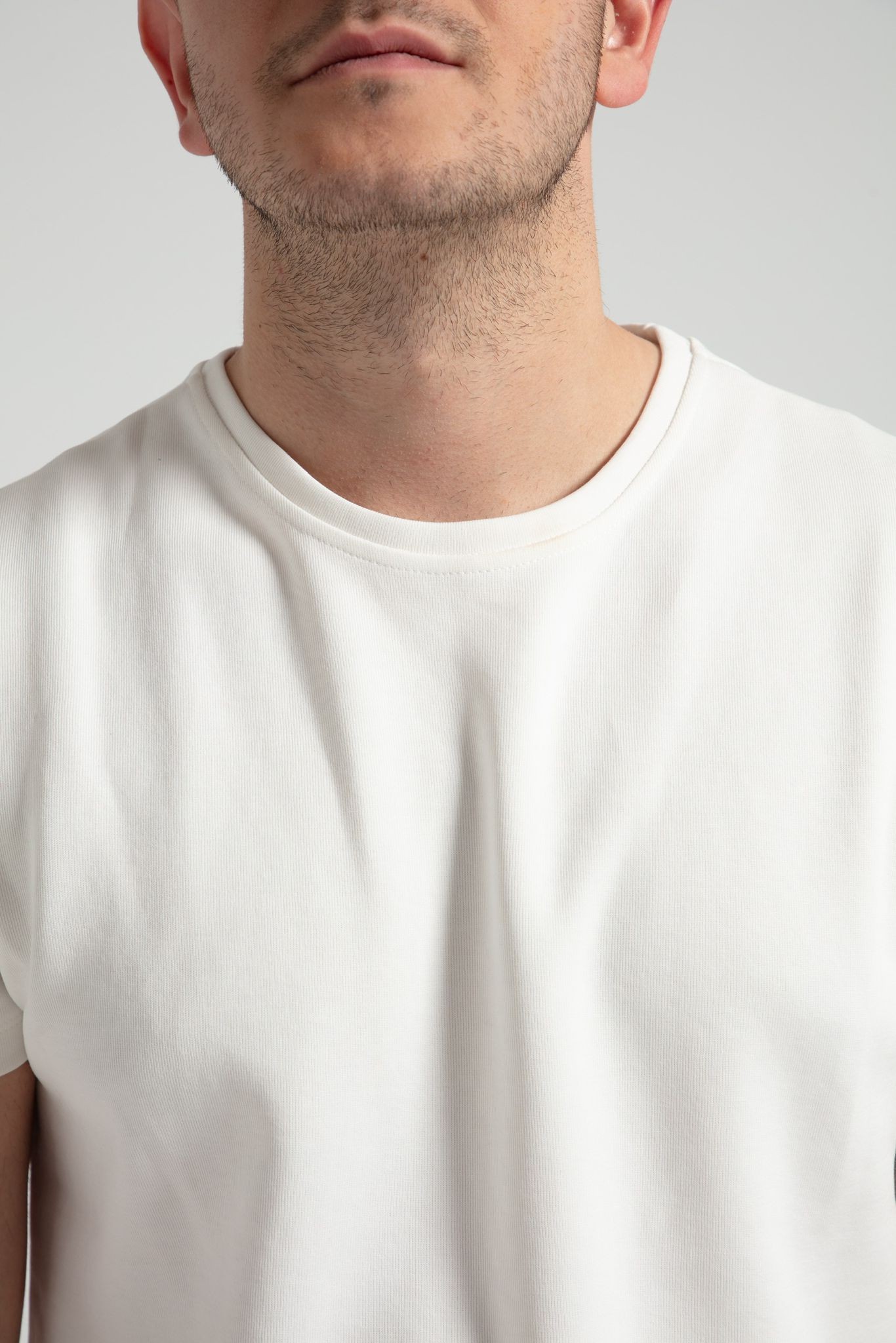 Timeless Basic Erkek Beyaz T-shirt