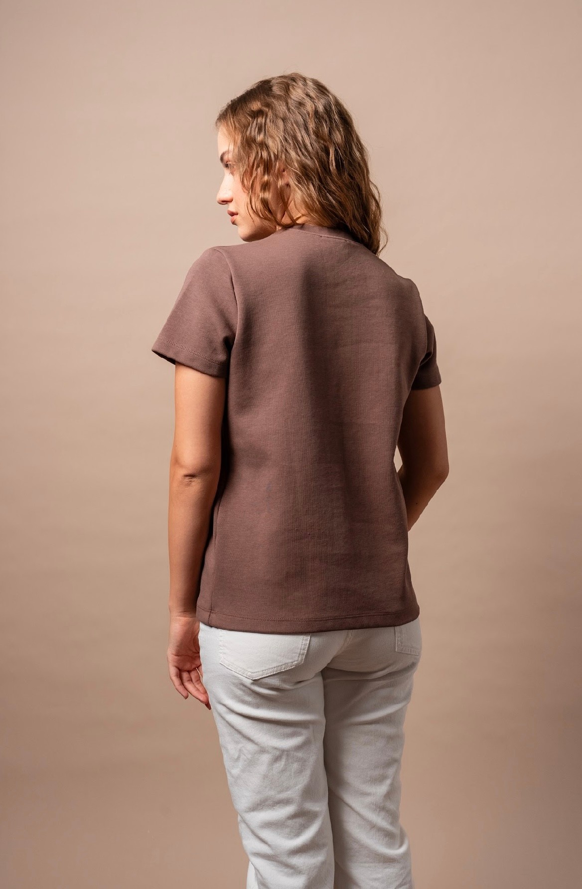 Timeless Basic T-shirt - Kahverengi