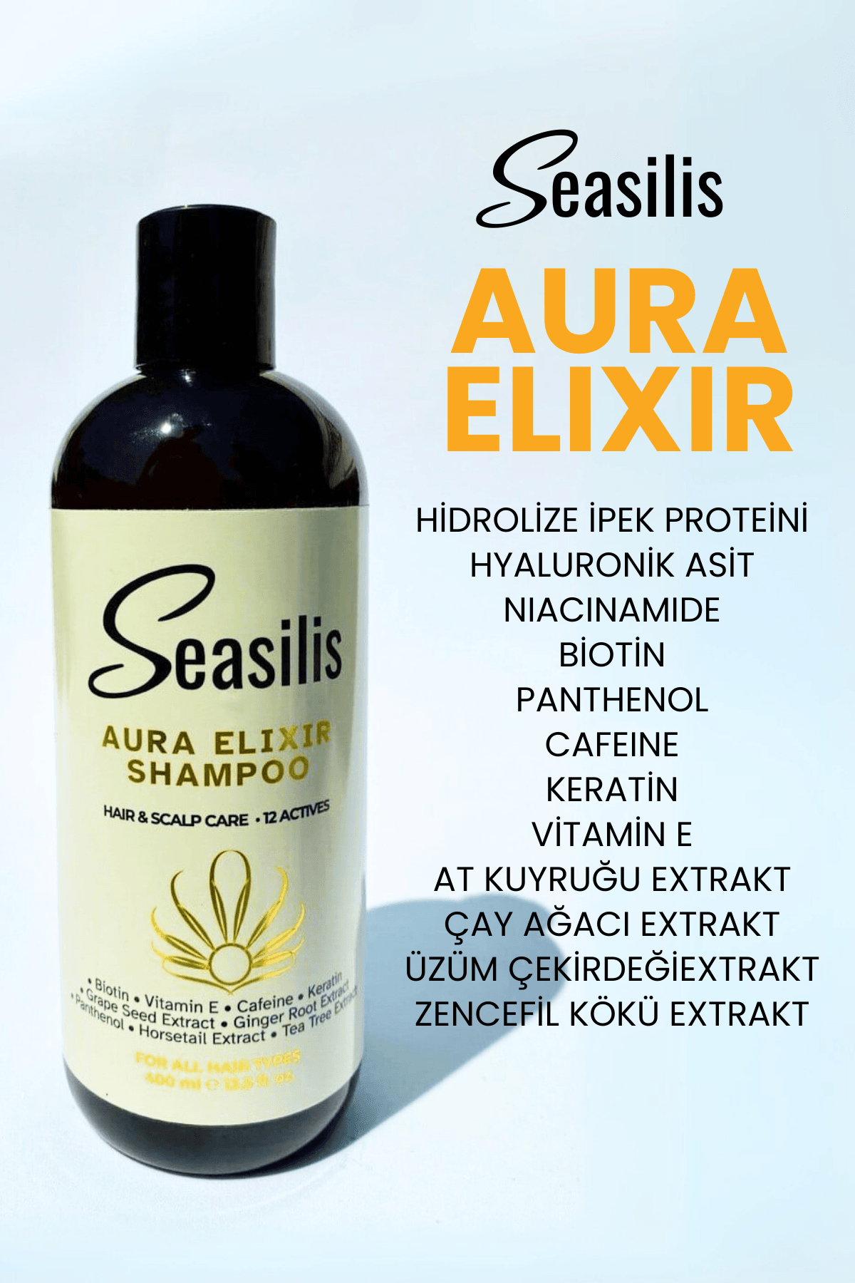 Seasilis Aura Elixir Shampoo - 400 ml