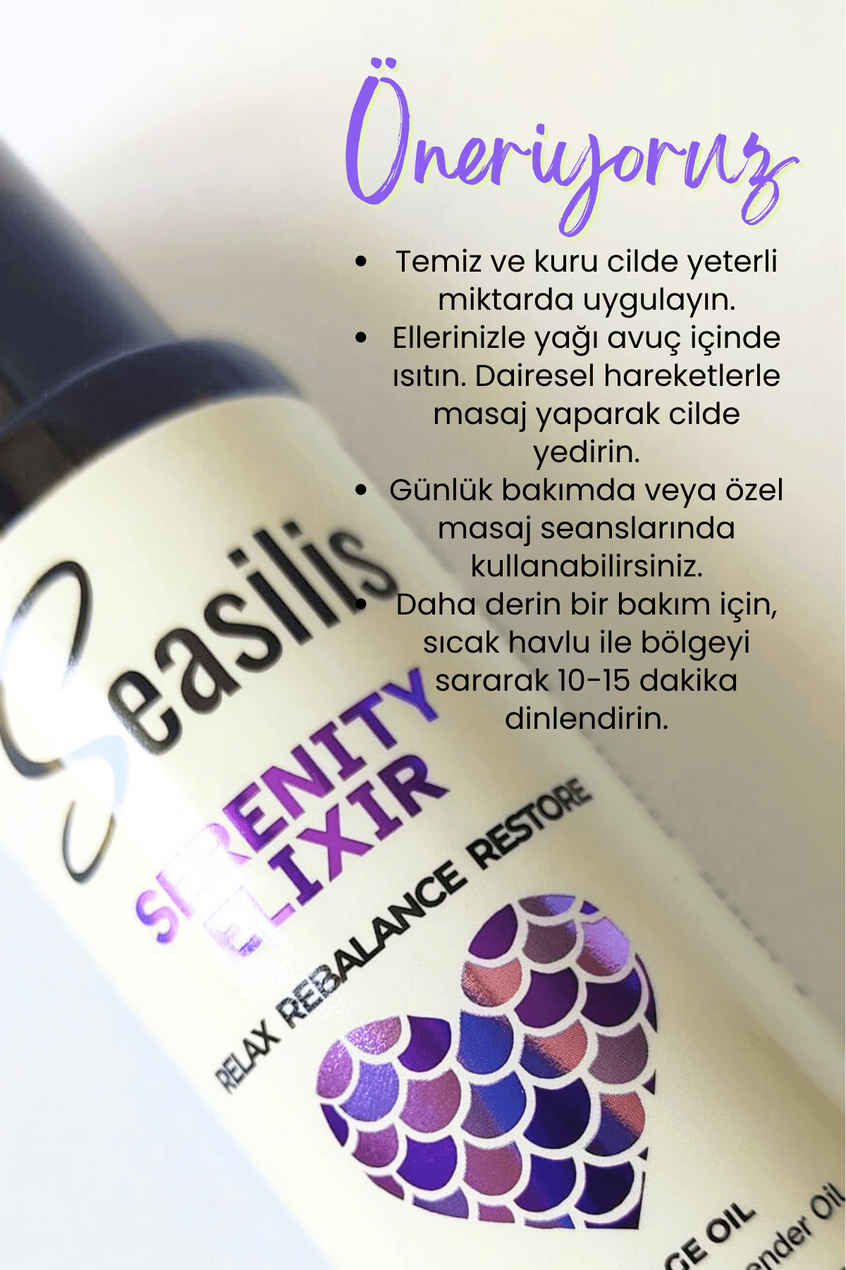 Seasilis Serenity Elixir Masaj Yağı - 100 ml