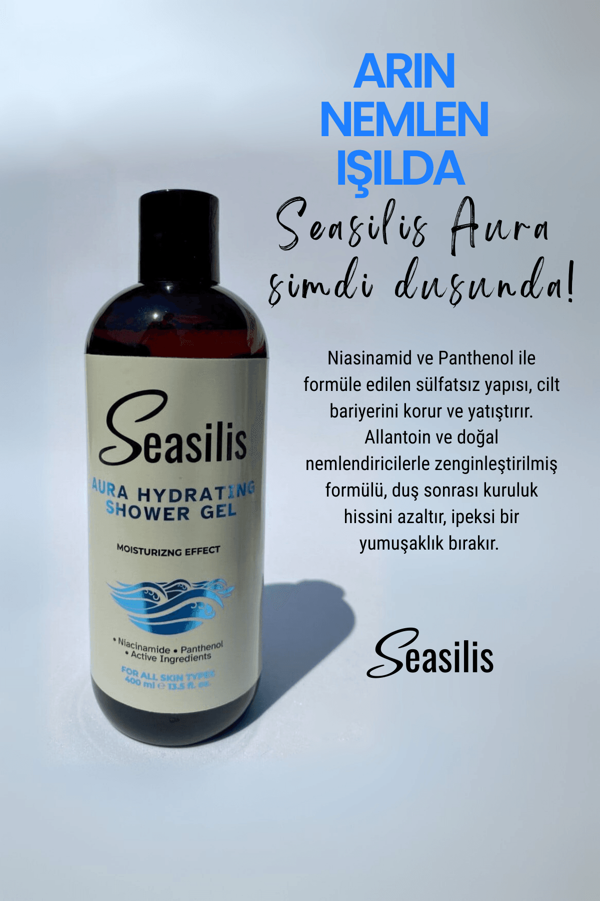 Seasilis Aura Hydrating Shower Jel - 400 ml