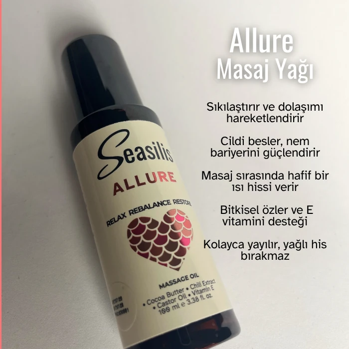 Seasilis Allure Masaj Yağı - 100 ml
