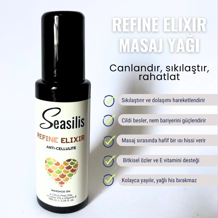 Seasilis Refine Elixir Masaj Yağı - 100 ml