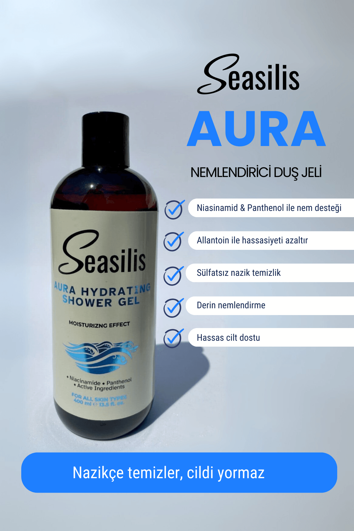 Seasilis Aura Hydrating Shower Jel - 400 ml