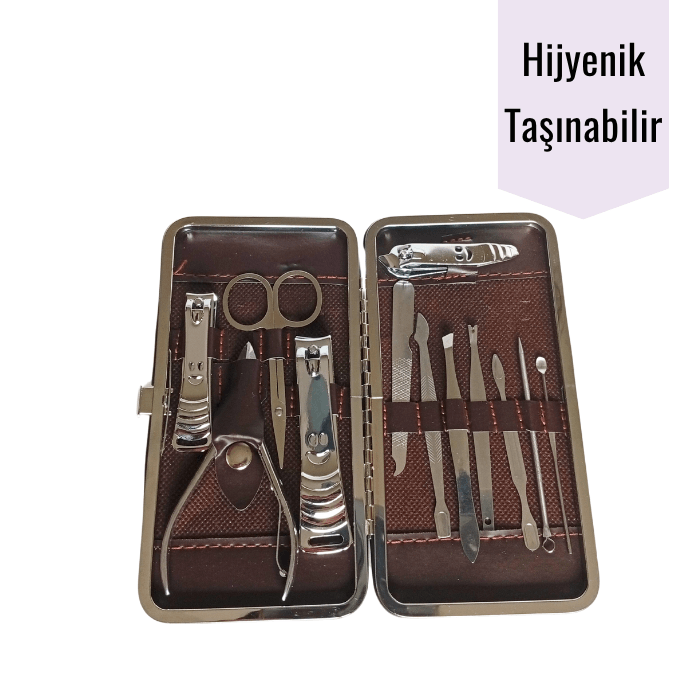 Manikür Pedikür Seti (13 Parça)