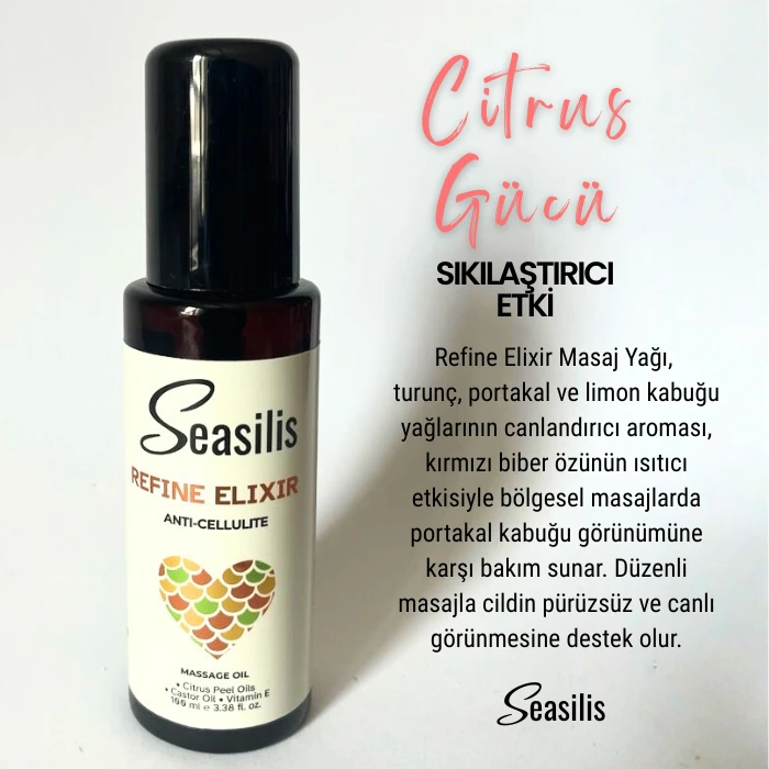 Seasilis Refine Elixir Masaj Yağı - 100 ml