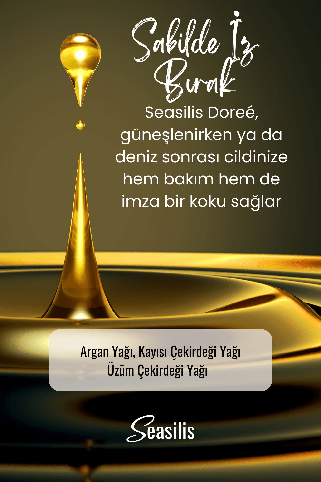 Seasilis Doreé Bronzlaştırıcı Vücut Yağı - 100 ml