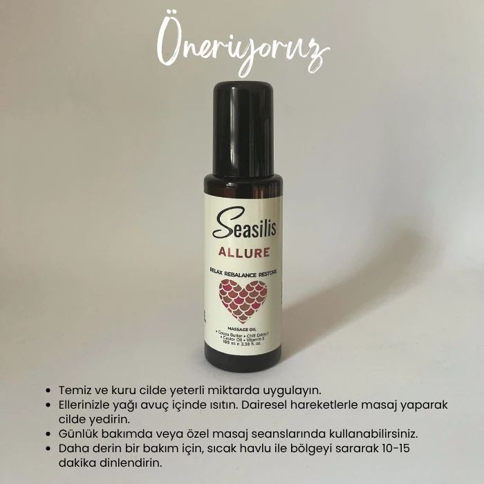 Seasilis Allure Masaj Yağı - 100 ml