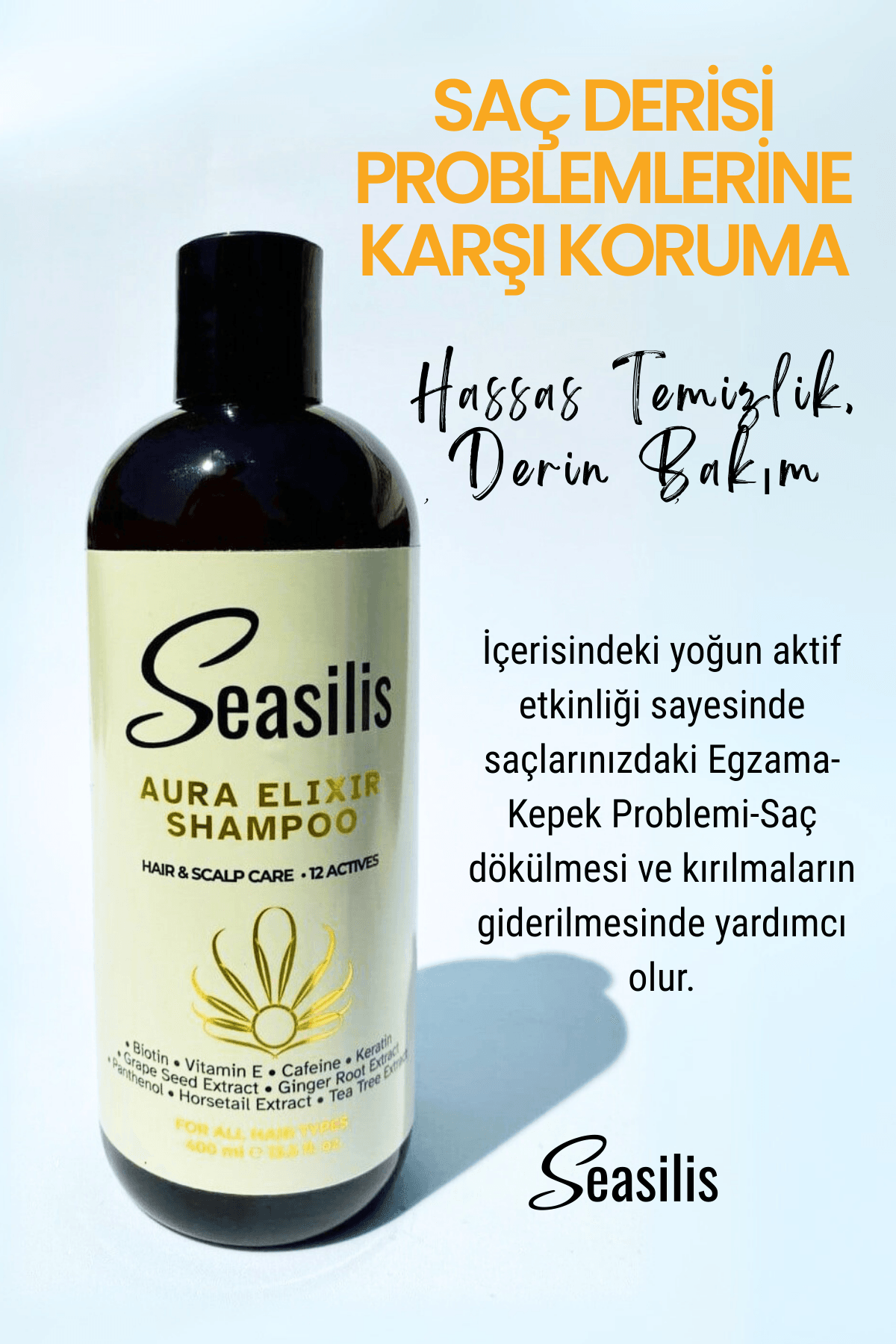 Seasilis Aura Elixir Shampoo - 400 ml