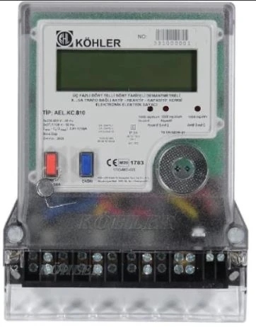 AEL.KC.810-KÖHLER AEL.KC.810 X/5 Kombi Elektrik Sayacı