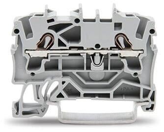 2002-1201 - 2002-1201 2-conductor through terminal block; 2.5 mm²; suitable for Ex e II applications