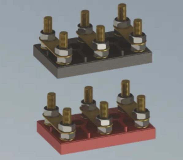 MKE-03-GAMAK TİPİ ORJİNAL CAM ELYAFLI MOTOR KLEMENSLERİ KAHVERENGI